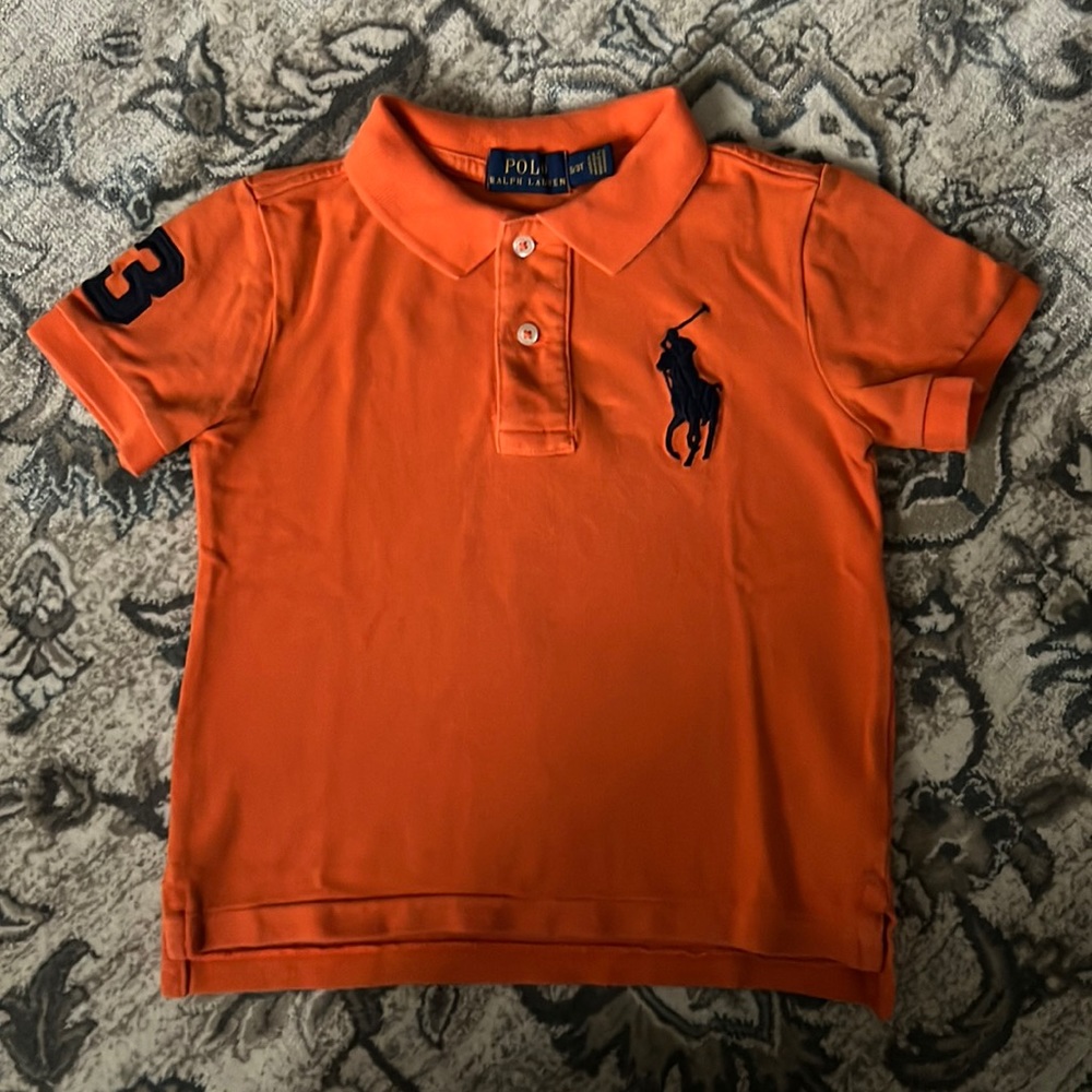 Polo by Ralph Lauren Orange Kids Shirt